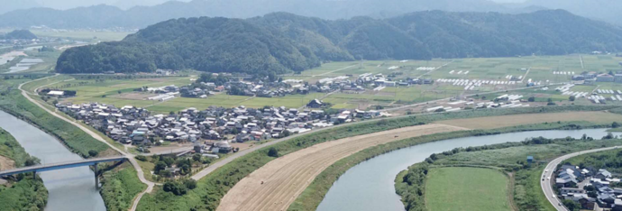 上空写真