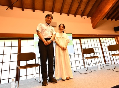 はしもとみおさんと門間市長
