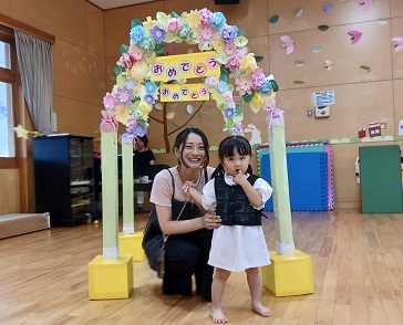 写真:お誕生会の様子