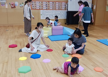 写真:自由遊びの様子
