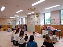 写真：なかよし広場の様子