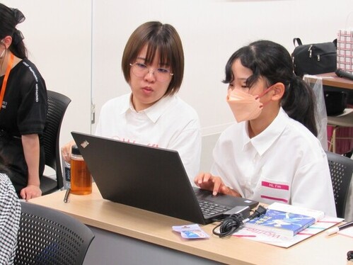 画像：難しい内容はメンターがフォロー