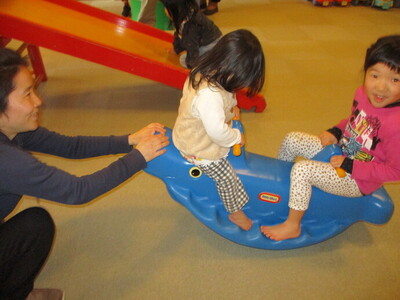 写真:みんなで遊ぼうの活動の様子