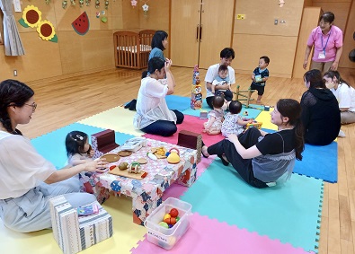 写真：自由遊びの様子