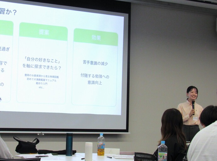 画像：提言プレゼンテーション