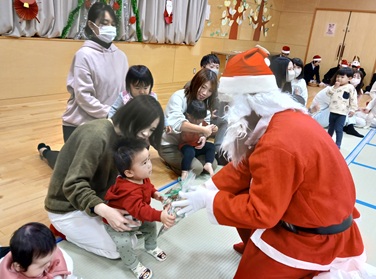 写真:クリスマス会の様子