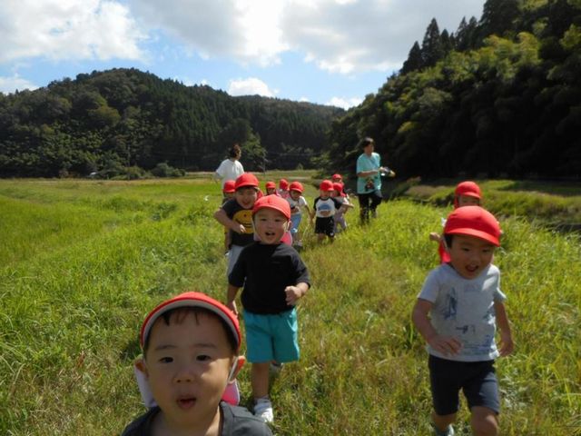 写真：外でかけっこをする様子2枚目