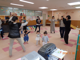 写真:前回の活動の様子