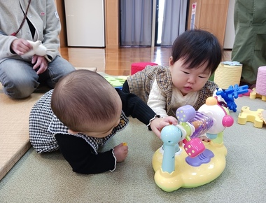 写真：おでかけ広場の様子