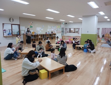 写真：ふれあいタイムの様子