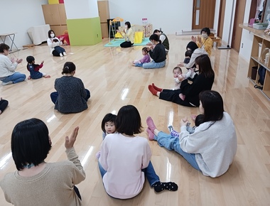 写真：ふれあいタイムの様子