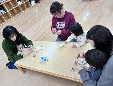 写真：ふれあいタイムの様子