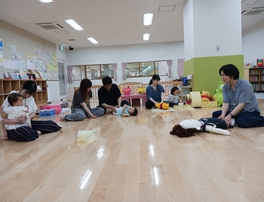 写真：ふれあいタイムの様子