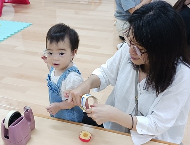 写真：ふれあいタイムの様子