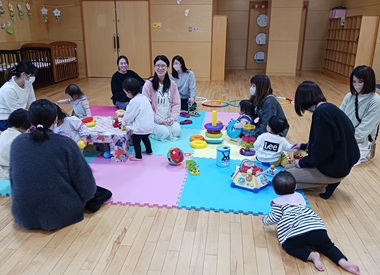 写真：自由遊びの様子