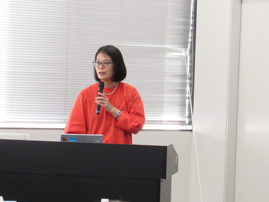 画像：山本恵子さん (ジャーナリスト、元NHK解説委員)