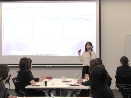 画像：講師　蒲生智会さん（株式会社スリーアウル　代表取締役）