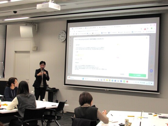 画像：講師　今井秀司さん（ピースライフジャパン　代表）