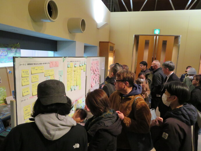 アイデアの絞り込みの様子