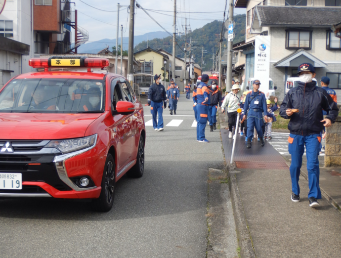 パレード前方写真