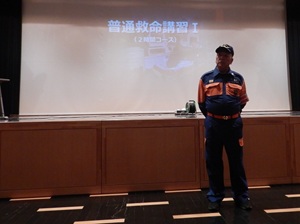 画像：団長あいさつ