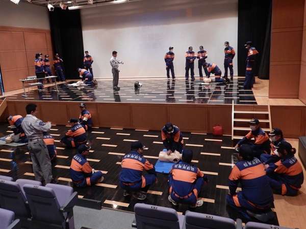 画像：普通救命講習