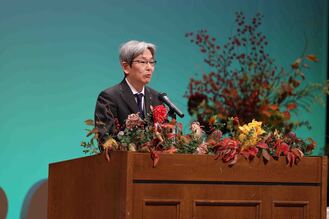 写真：服部副知事のご挨拶