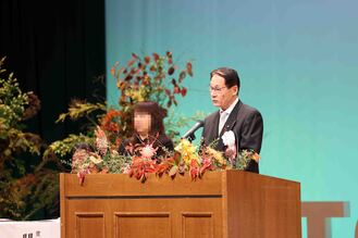 写真：市議会　浅田議長ご挨拶