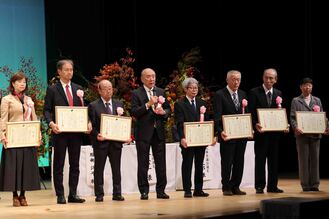 写真：上治さんご挨拶