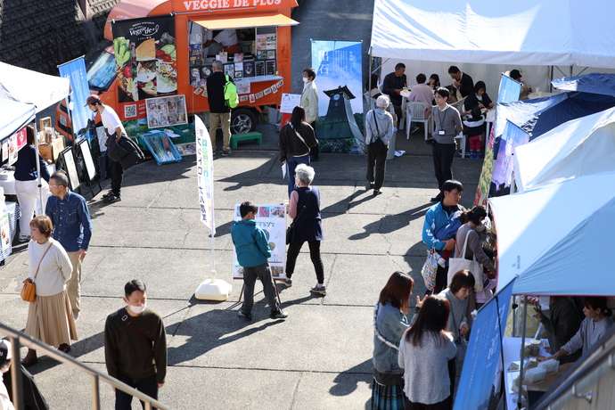 写真：マルシェの様子