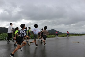 写真：マラソンの様子