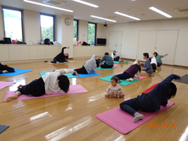 写真：前回の活動の様子