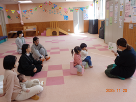 写真：前回の活動の様子