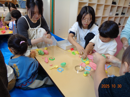 写真：前回の活動の様子