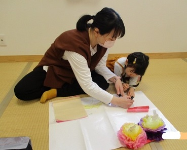 写真：おでかけ広場の様子