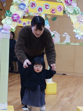 写真：お誕生会の様子