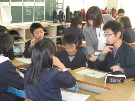 コミュニケーション教育授業の様子