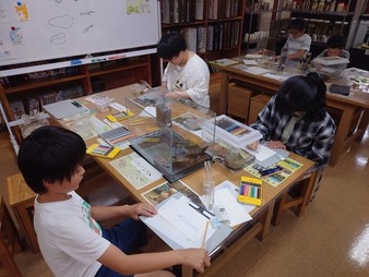 生きものイラストワークショップ