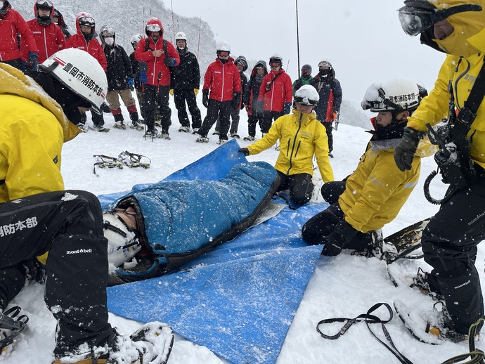 消防本部職員による実践指導