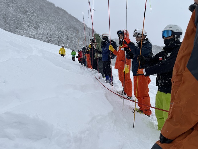 プローブによる捜索