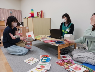 写真：おでかけ広場の様子