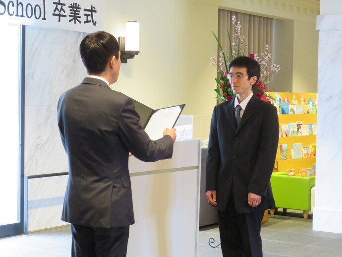 写真：卒業式の様子2