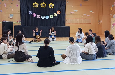 写真：開講式の様子