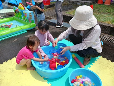 写真：おでかけ広場の様子