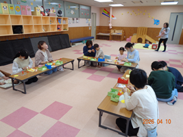 写真：前回の活動の様子