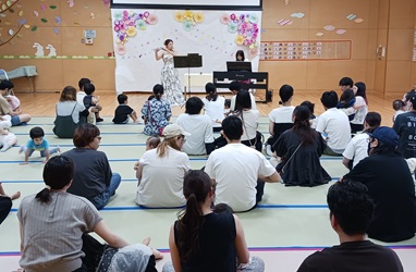 写真:パパと遊ぼうデーの様子
