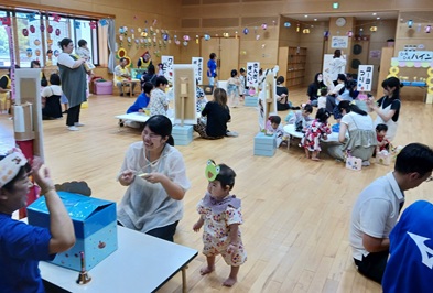 写真：夏まつりの様子