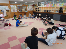写真：なかよし広場の様子