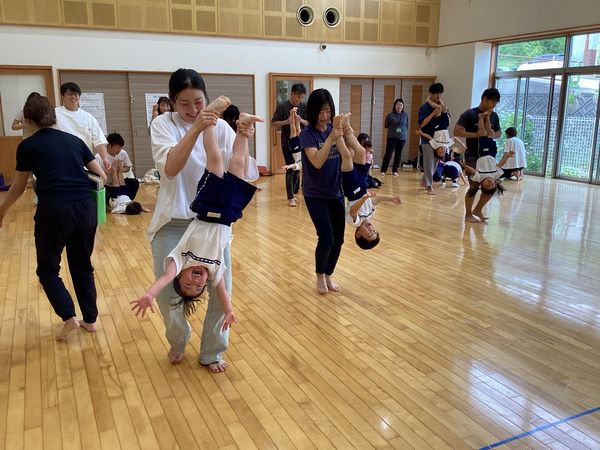 逆さまコウモリの様子