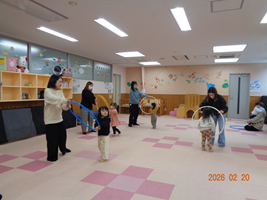 写真：リズム遊び
